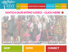 Tablet Screenshot of beadsofhopeafrica.com